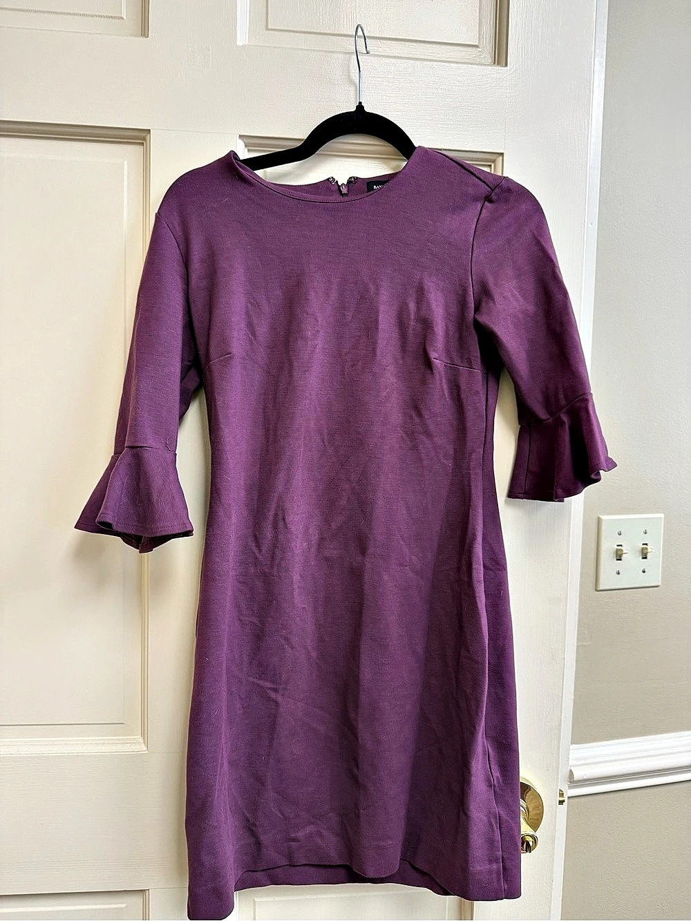 Banana Republic Mini Dress in Purple Size 2 Like New